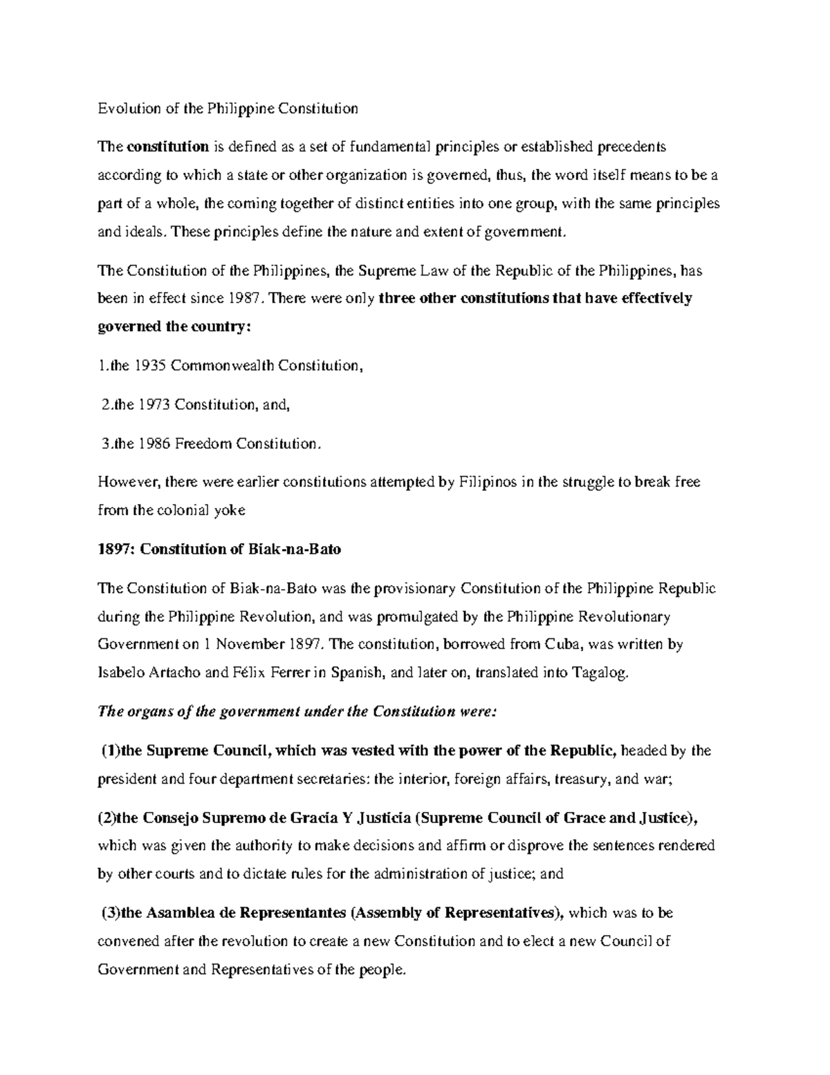 RIPH EXAM Reviewer - Summary Bachelor of Arts in Journalism - Evolution ...