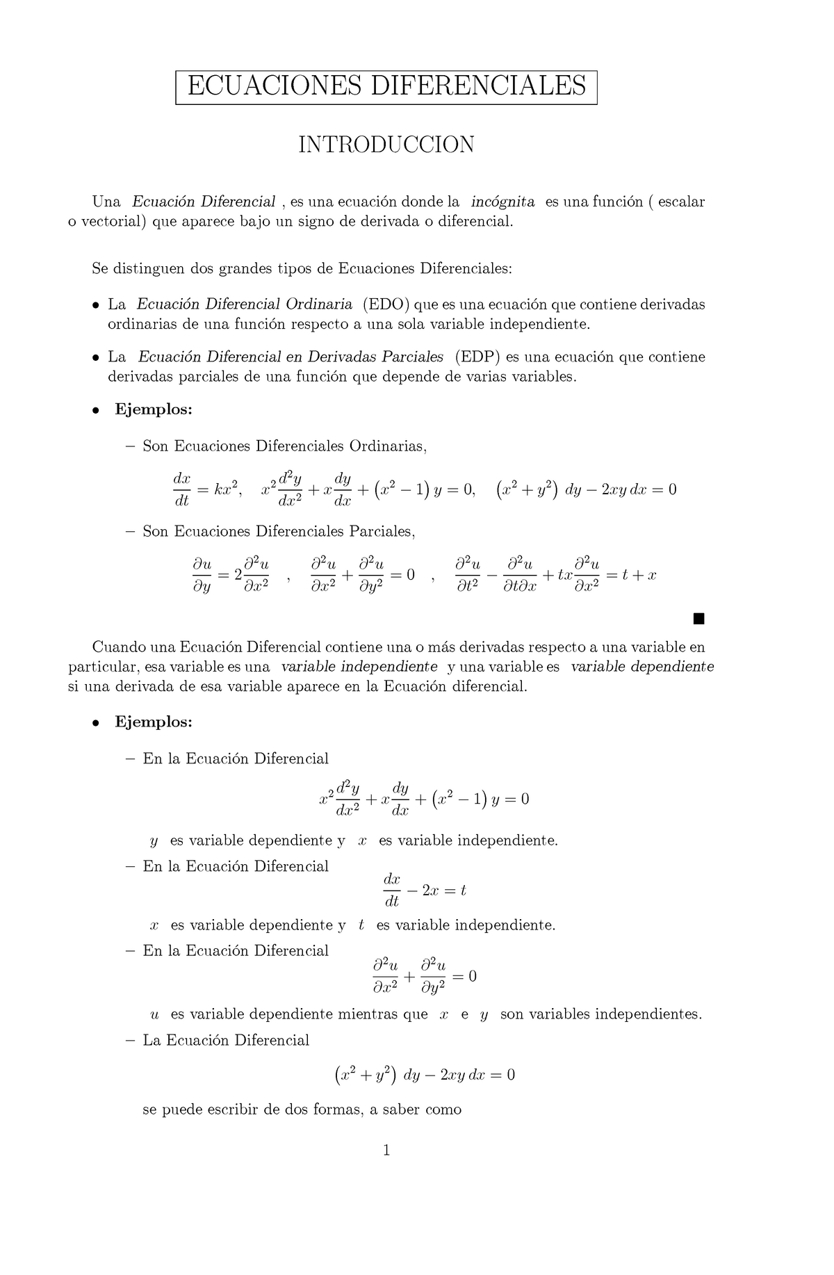 introduccion-a-las-ecuaciones-diferenciales-studocu