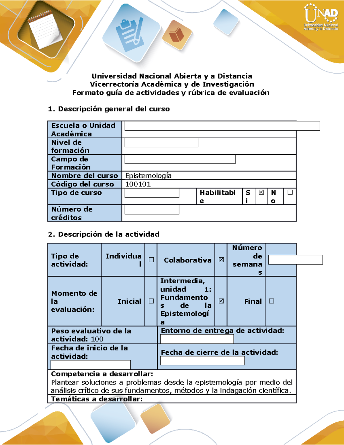 Guía De Actividades -fase 2 - Universidad Nacional Abierta Y A ...