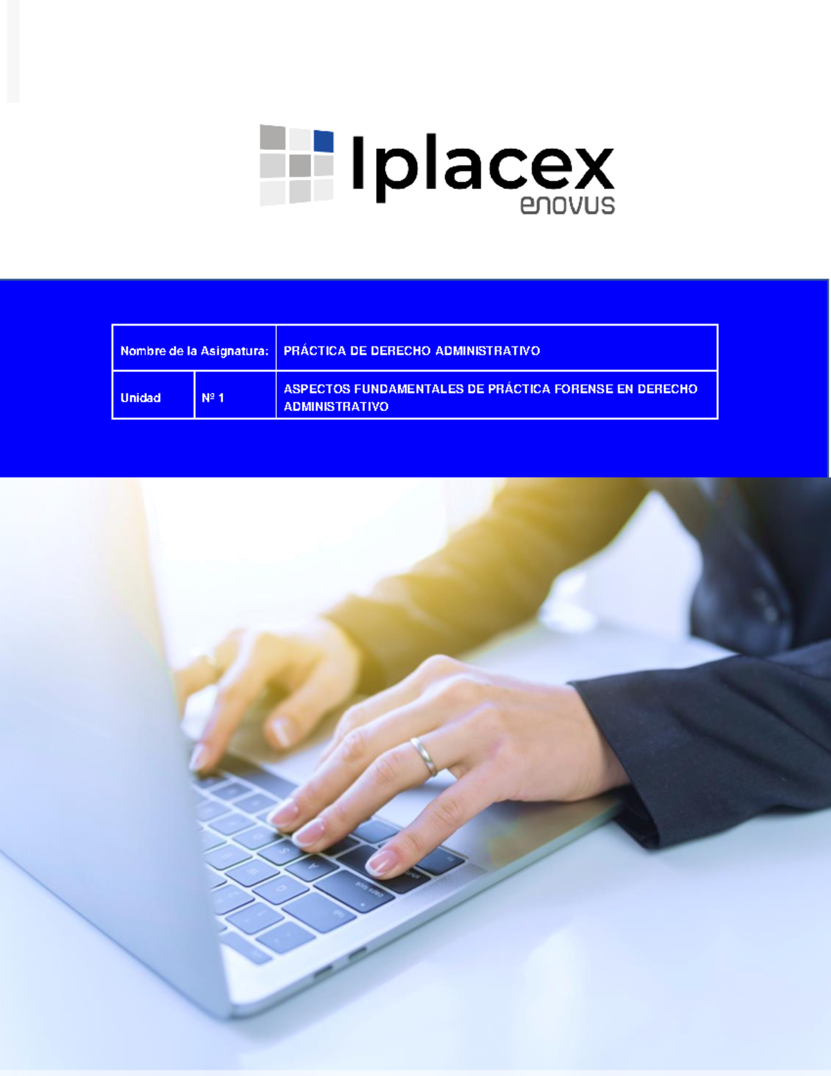 ME 2 - PRACTICA DERECHO ADMINISTRATIVO - Iplacex Nombre De La ...