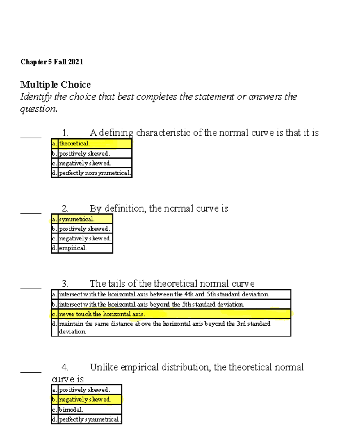 Chapter+5+2021 - weekly assignment - Chapter 5 Fall 20 21 Multiple ...