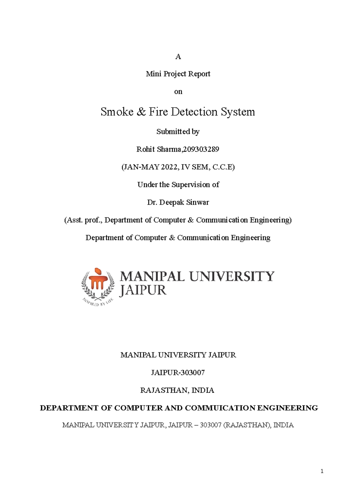 CN Report Lab final material for all A Mini Project Report on Smoke