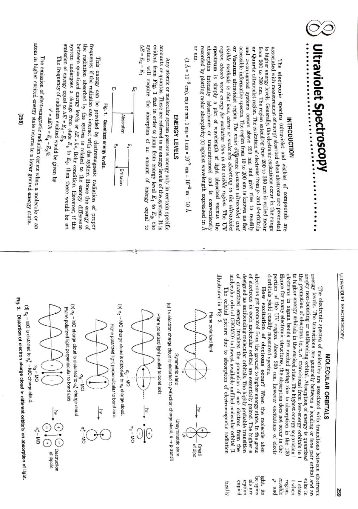 UVVIS Spectroscopy H kaur Organic Chemistry In Biology And Drug Development Studocu