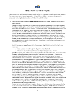 PSY222 Module Four Activity - Module Four Activity Ginelsi Guerrero ...