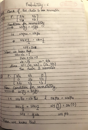 Probability notes part-1 - MATH 7241 - Studocu