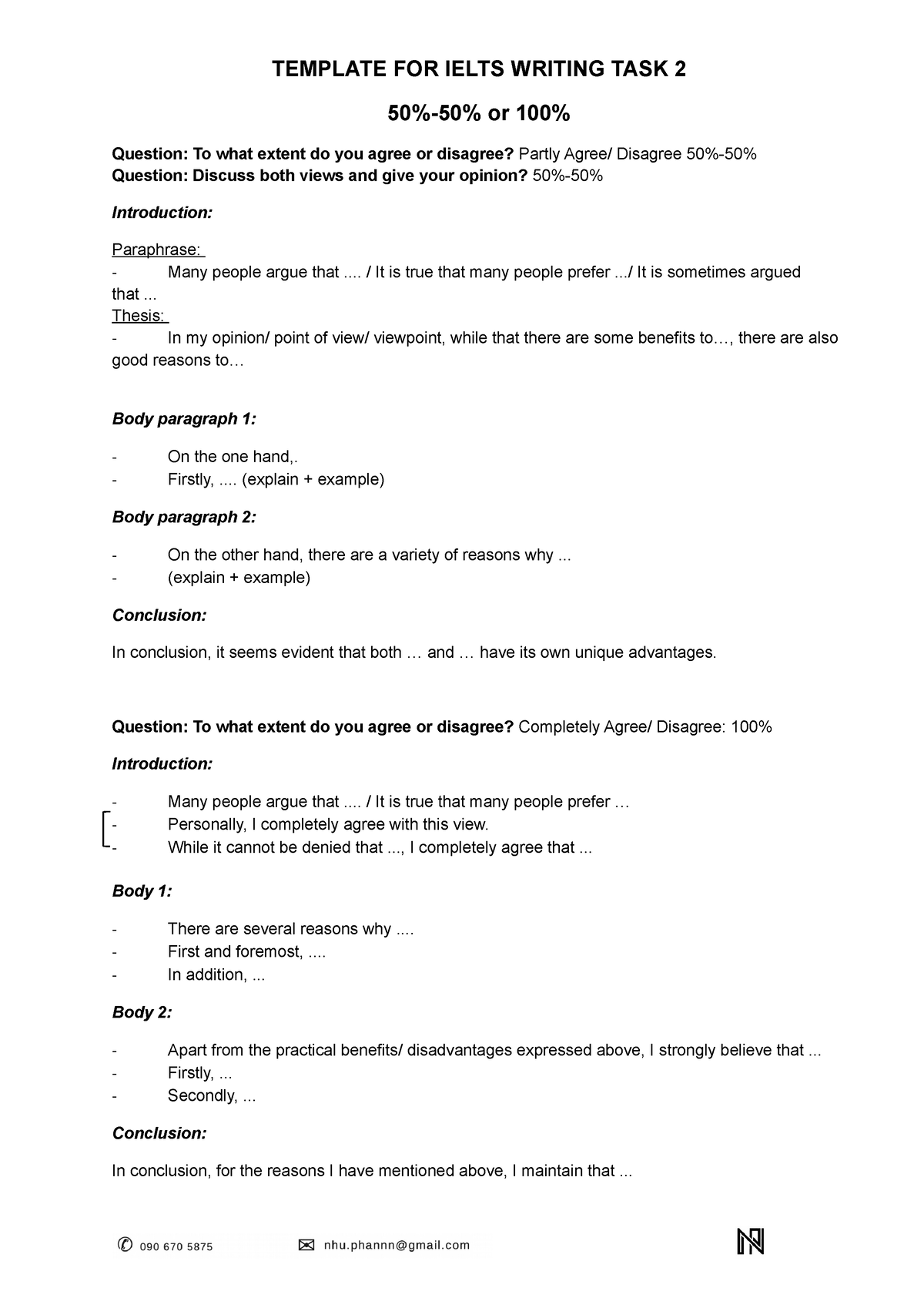 task-2-template-practice-for-learning-ielts-template-for-ielts