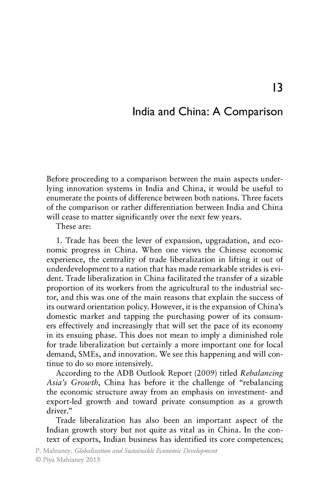 Comparision between china and india - 13 India and China: A Comparison ...