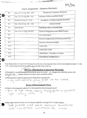 Practice Problems Set 1 - CHM 111 - WFU - Studocu