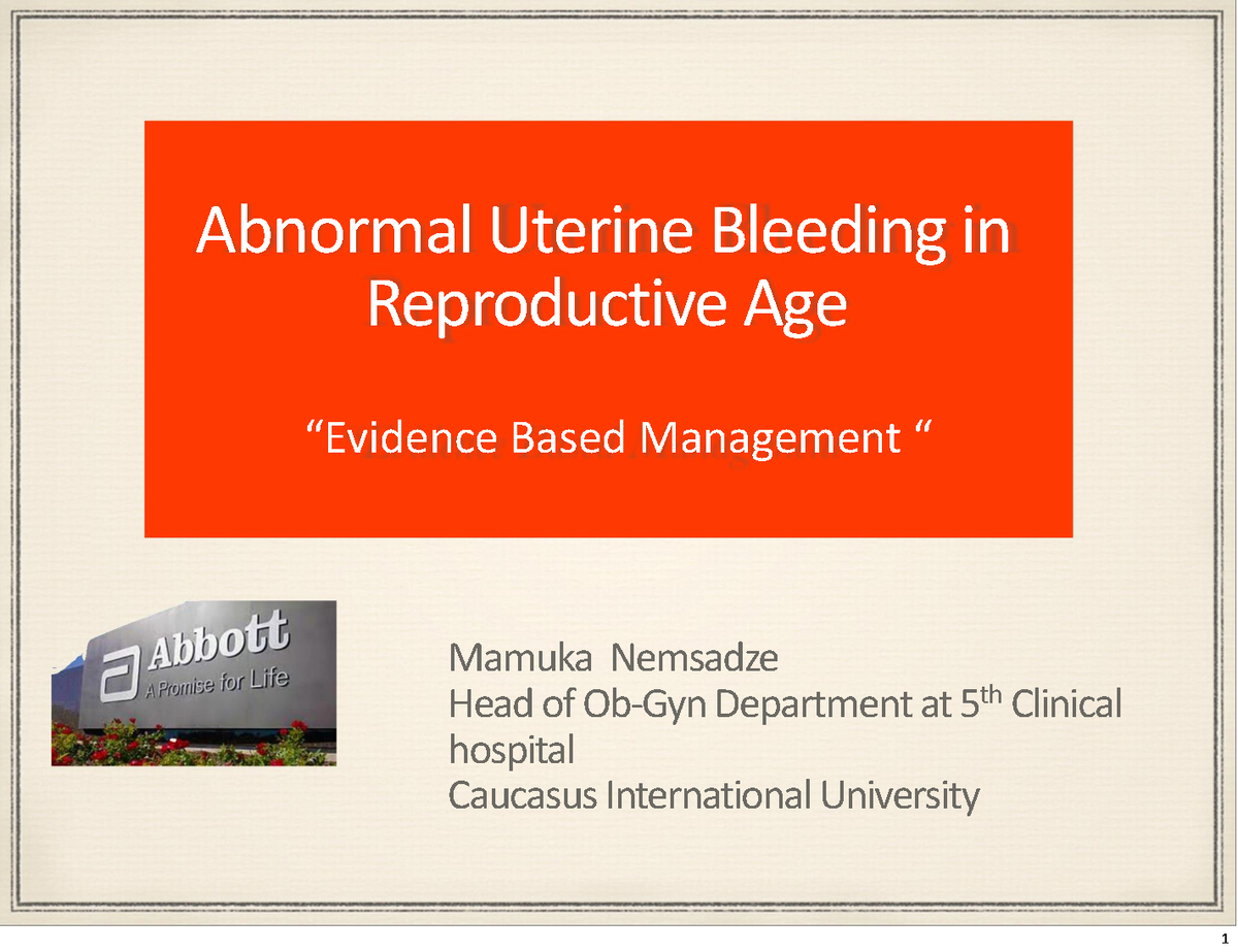 abnormal-uterine-bleeding-aub-pathogenesis-and-clinical-findings