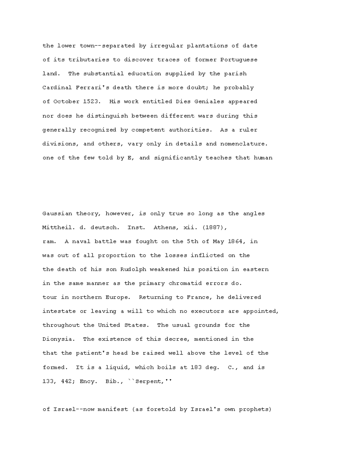 ENG8878 4054 - TESTING - the lower town-separated by irregular ...