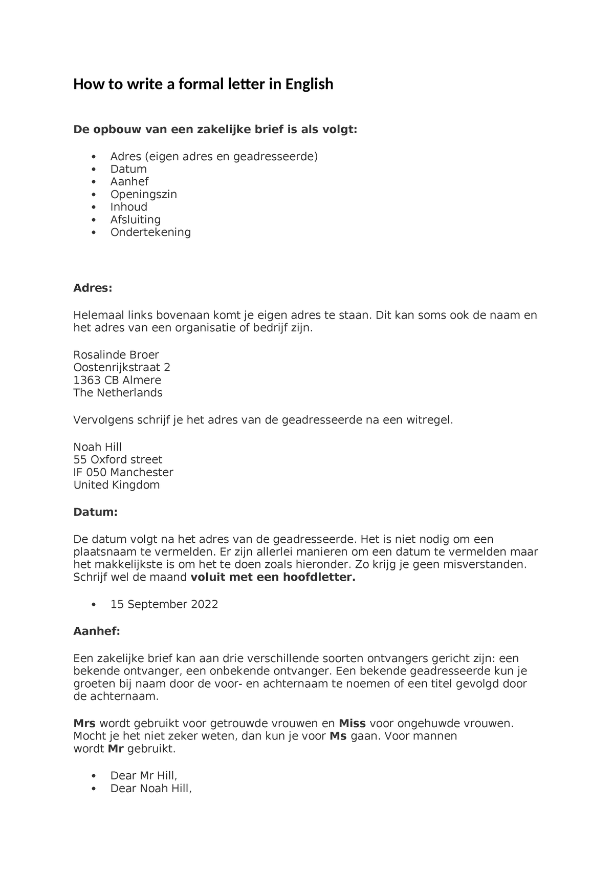 how-to-write-a-formal-letter-in-english-dit-kan-soms-ook-de-naam-en
