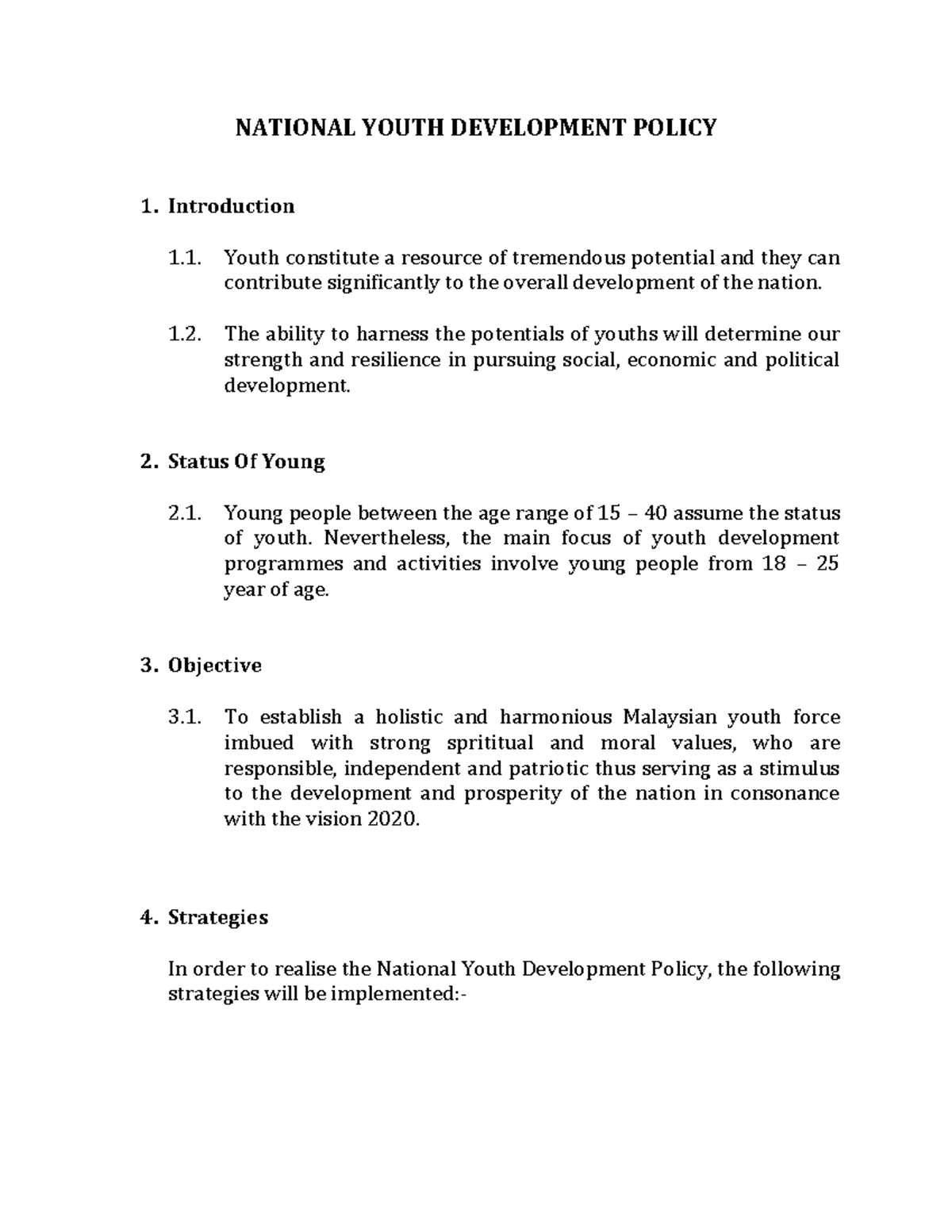 national-youth-development-policy-national-youth-development-policy