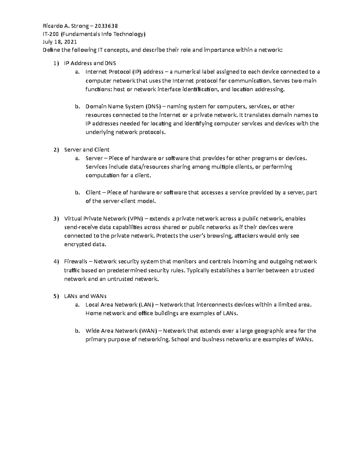 3 2 activity network configuration model it200 snhu studocu