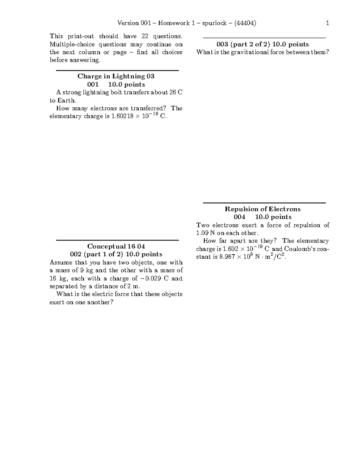 Review+Problems+Test+1+A - This print-out should have 22 questions ...