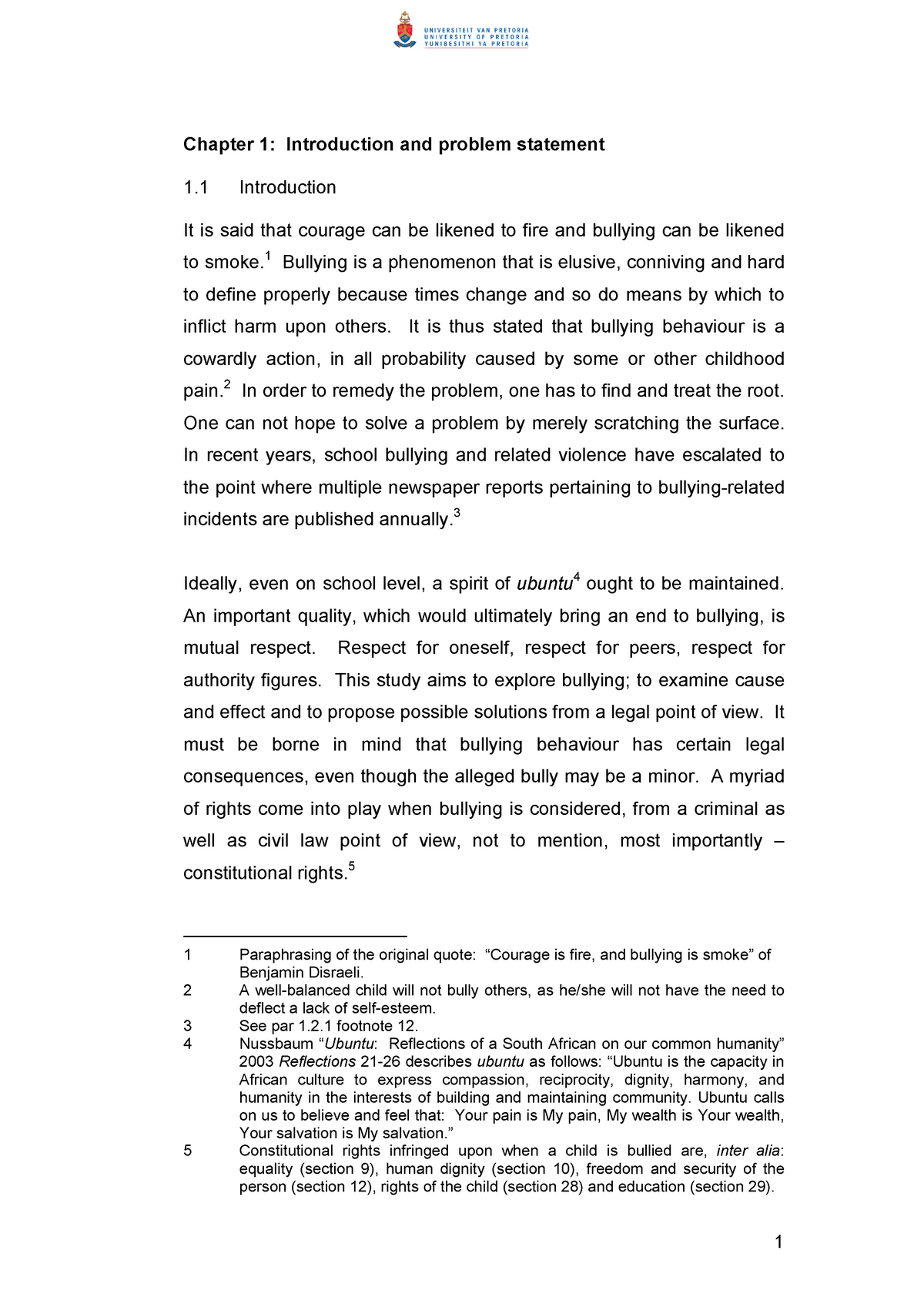 01chapter 1-4 - Chapter 1: Introduction and problem statement 1 ...