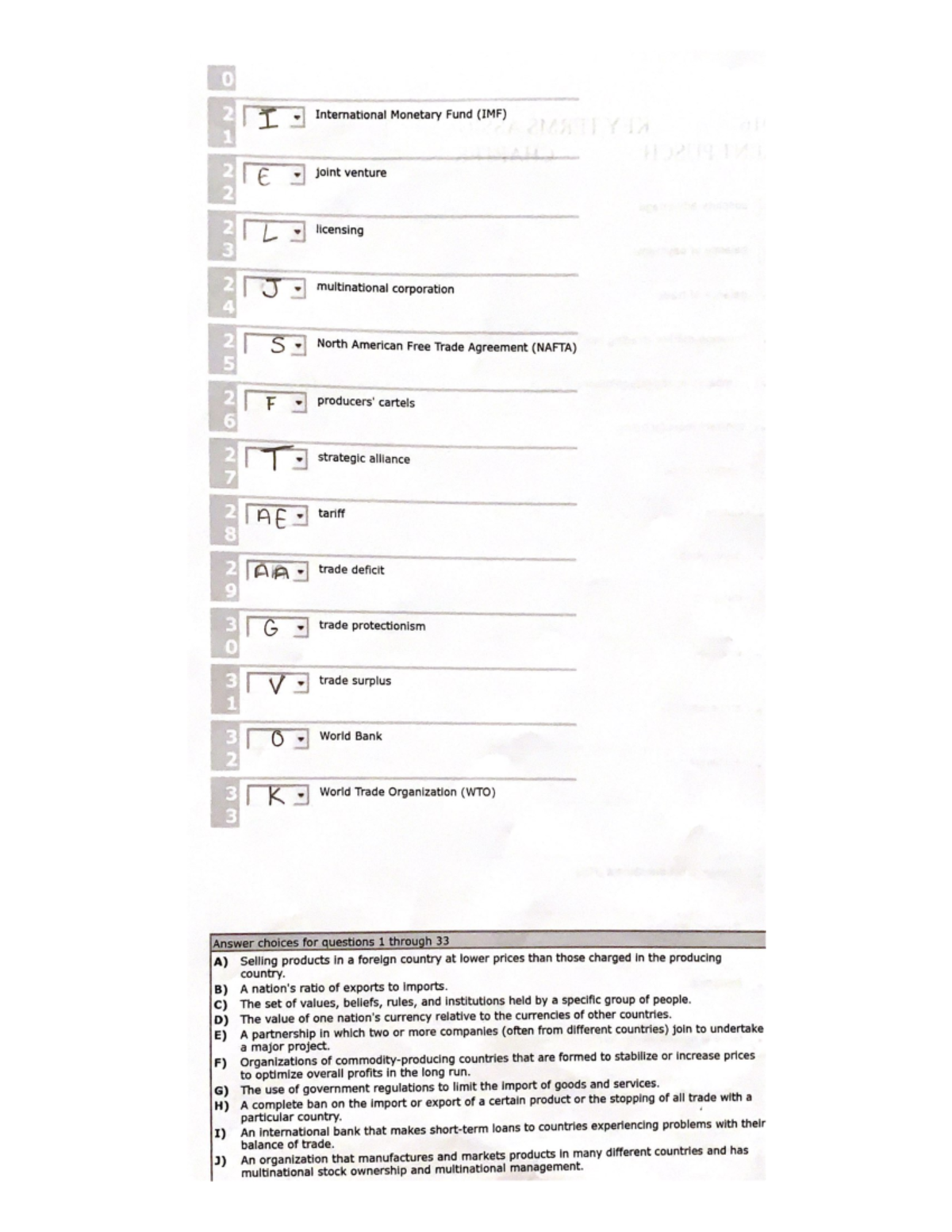 Chapter 3 key terms assignment - ADMN1016 - Studocu