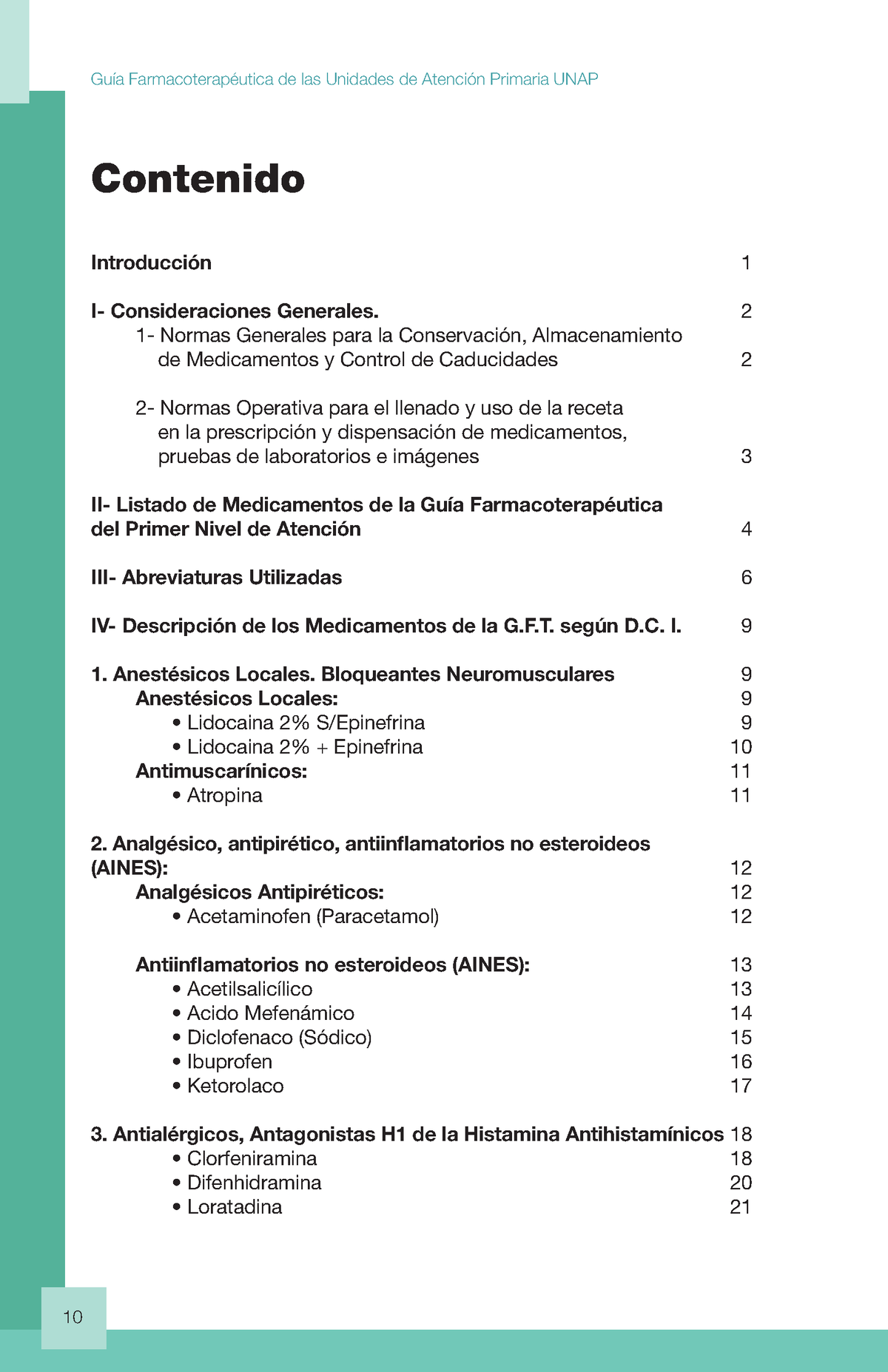 Farmacos DE LAS UNAP - MEDICAMENTOS ESENCIALES EN LAS UNAPS RESUMIDO ...