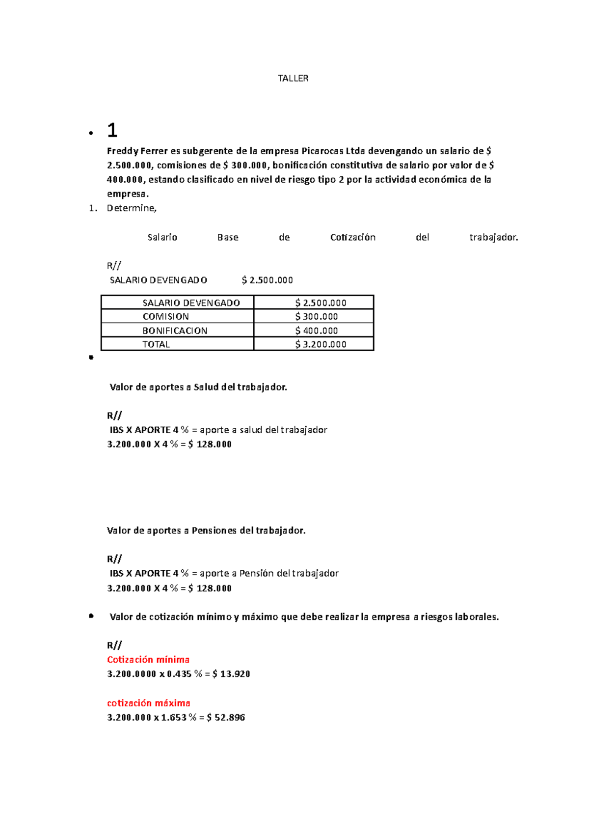 Taller - balance general - Cuentas contables - SENA - Studocu