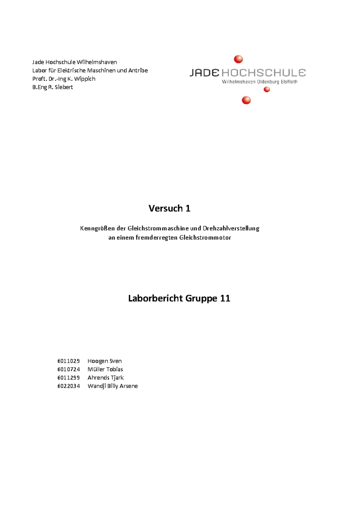 Modulhandbuch Bauingenieurwesen Jade Hs – XLWRR