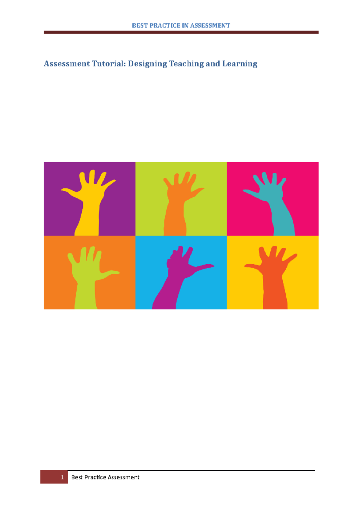 Assessment tutorial - Teachers can begin to use a standards-referenced ...