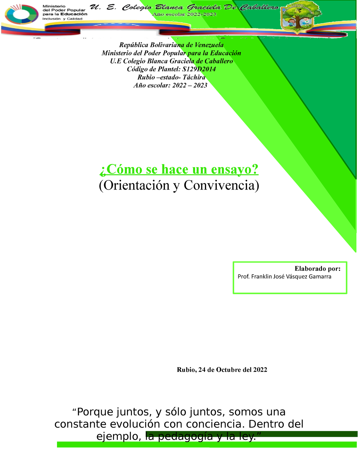 Orientacion - Como Se Debe Estructurar Un Ensayo - ¿Cómo Se Hace Un ...