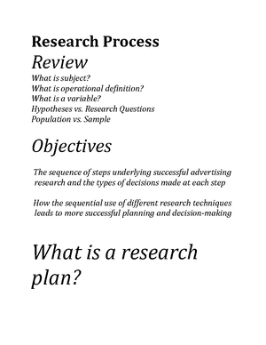 What is a research - Dr. Kim - What is a research? Learning objectives ...