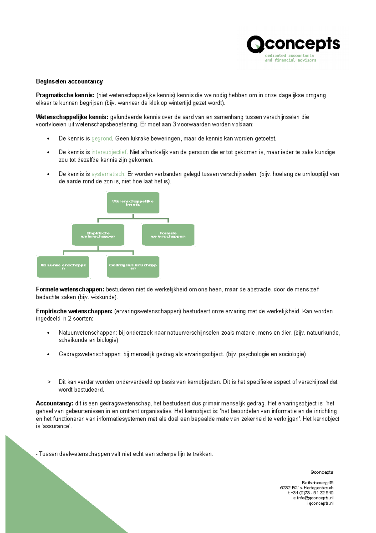 Beginselen Accountancy - Beginselen Accountancy Pragmatische Kennis ...