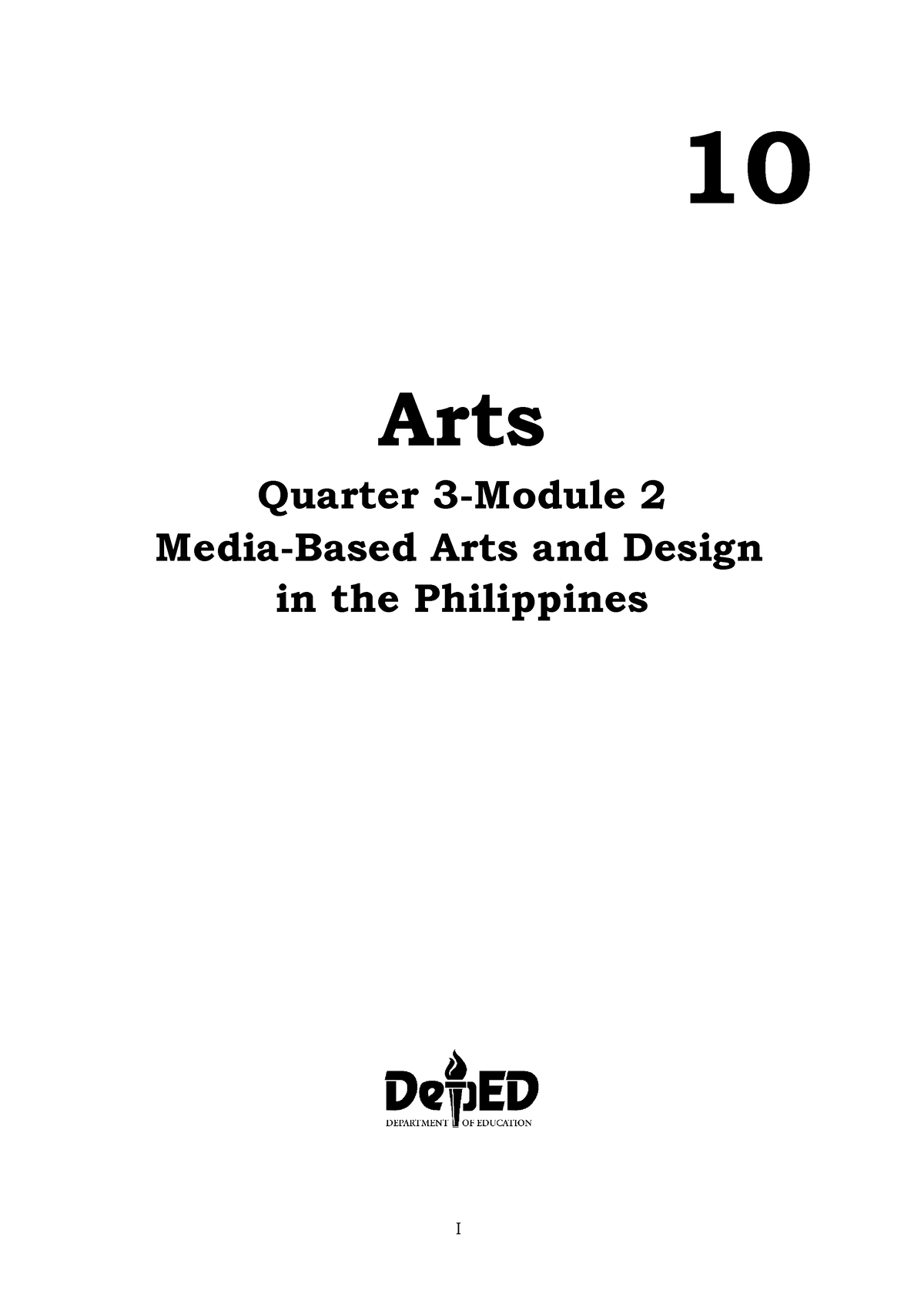 2 Q3 Mapeh Arts - Module 2 For Quarter 3 Arts - I 10 Arts Quarter 3 ...