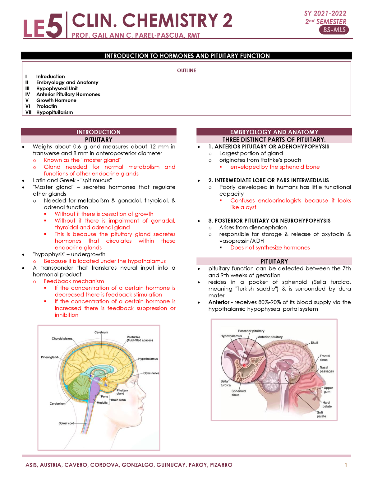 CC2- Finals- Merged - CLINICAL CHEMISTRY - Medicine - SLU - Studocu