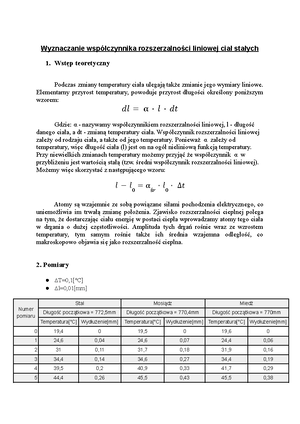 204 2020 - Sprawko - POLITECHNIKA POZNAŃSKA Laboratorium Fizyki ...