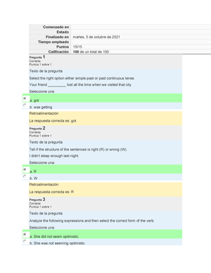 assignment 3 questionnaire u2 idioma extranjero ii