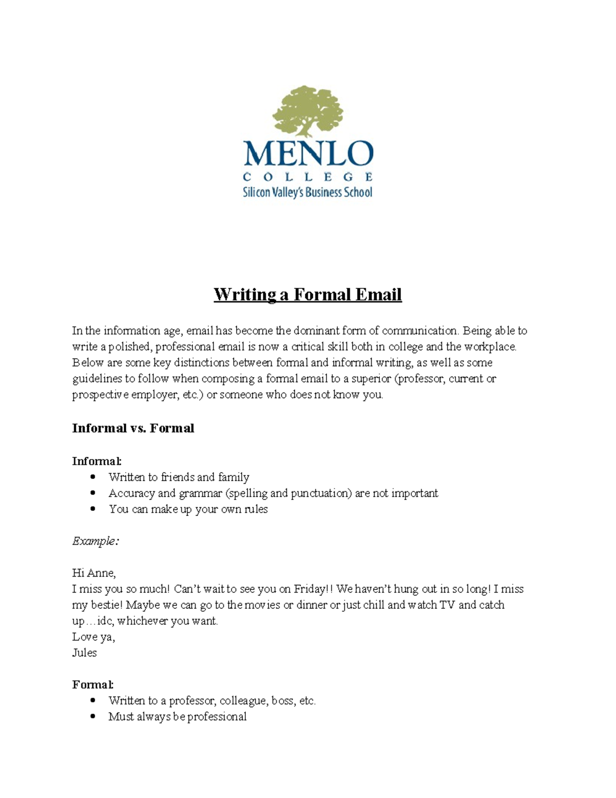 Professional Email Example 02 Writing A Formal Email In The   Thumb 1200 1553 