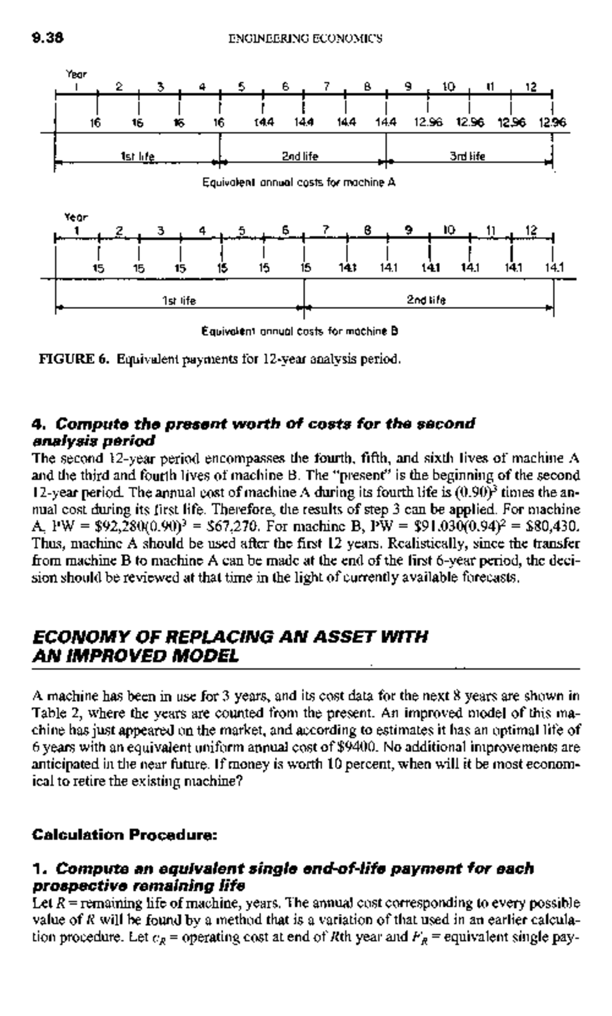 Handbook of civil engineering calculations 98 - Equivalent annual costs ...