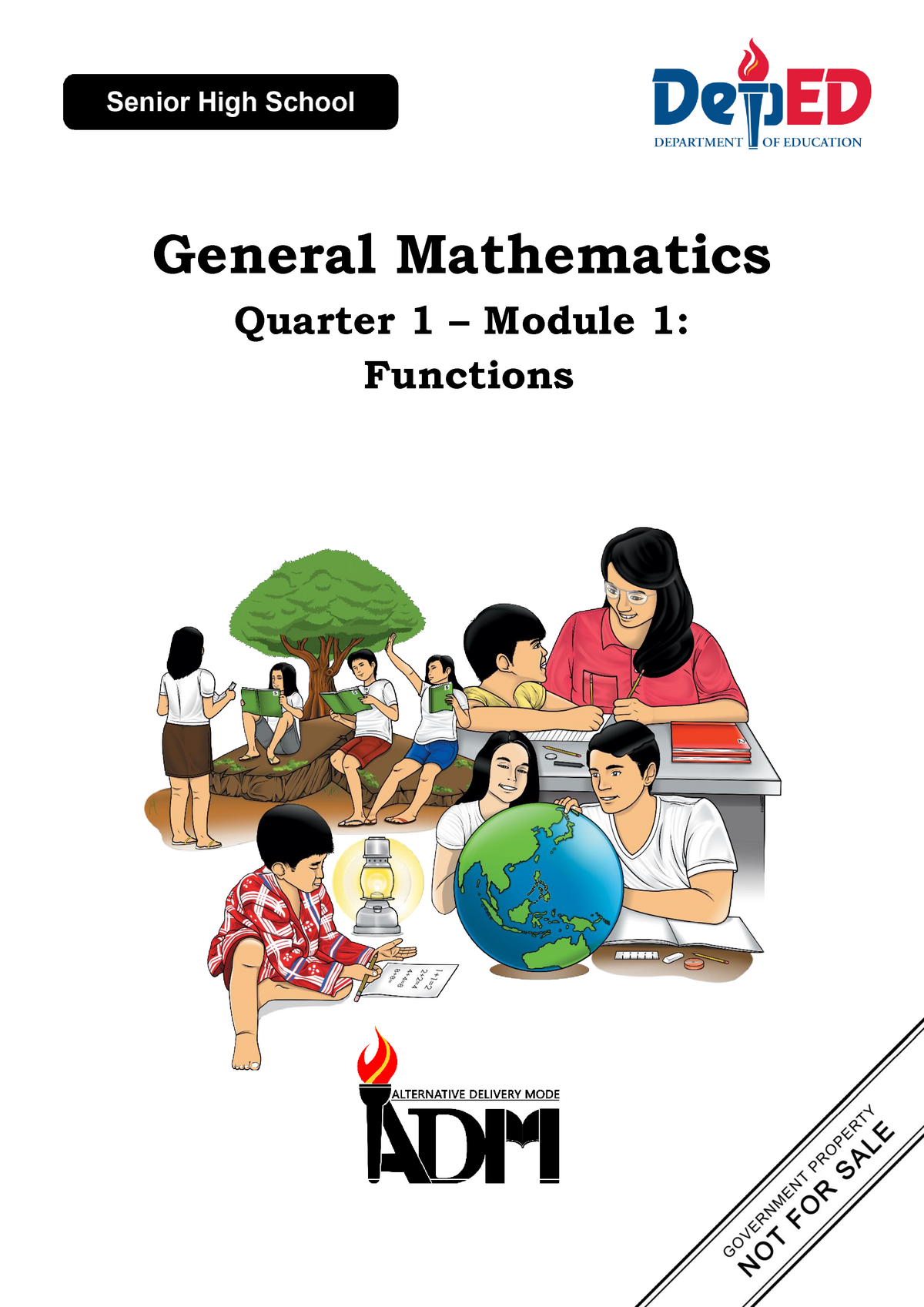Gen Math11 Q1 Mod1 Functions With 08082020 General Mathematics Quarter 1 Module 1 Functions
