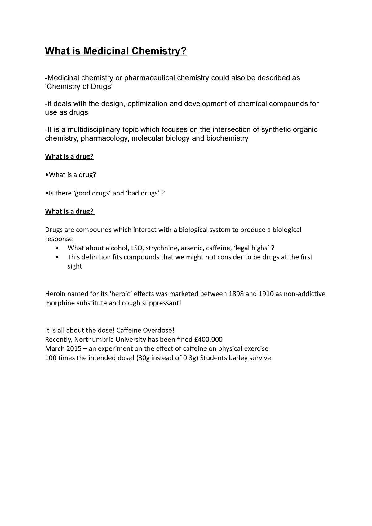 medicinal chemistry dissertation topics