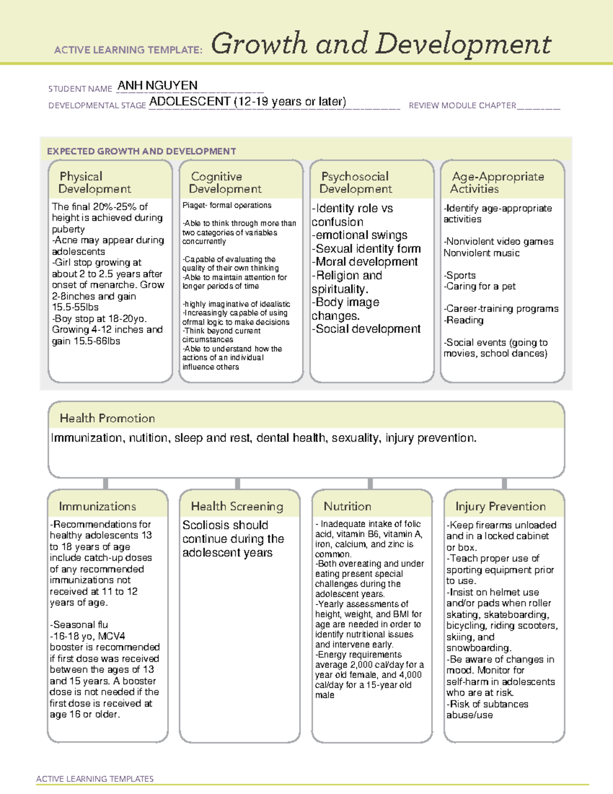 Active Learning Template 11 Pdf Active Learning Templ vrogue.co