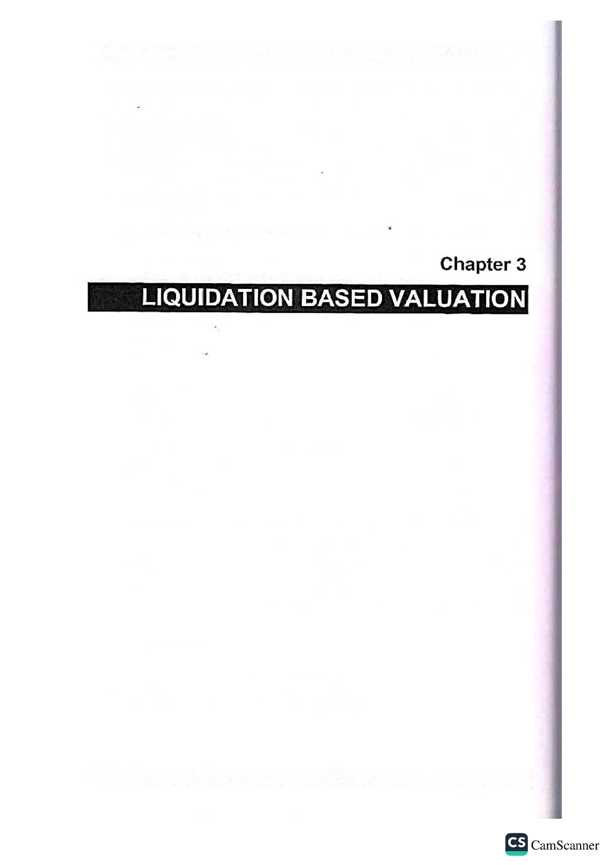 Valuation Concepts AND Methods Chapter 3-5 - BS Accountancy - Studocu