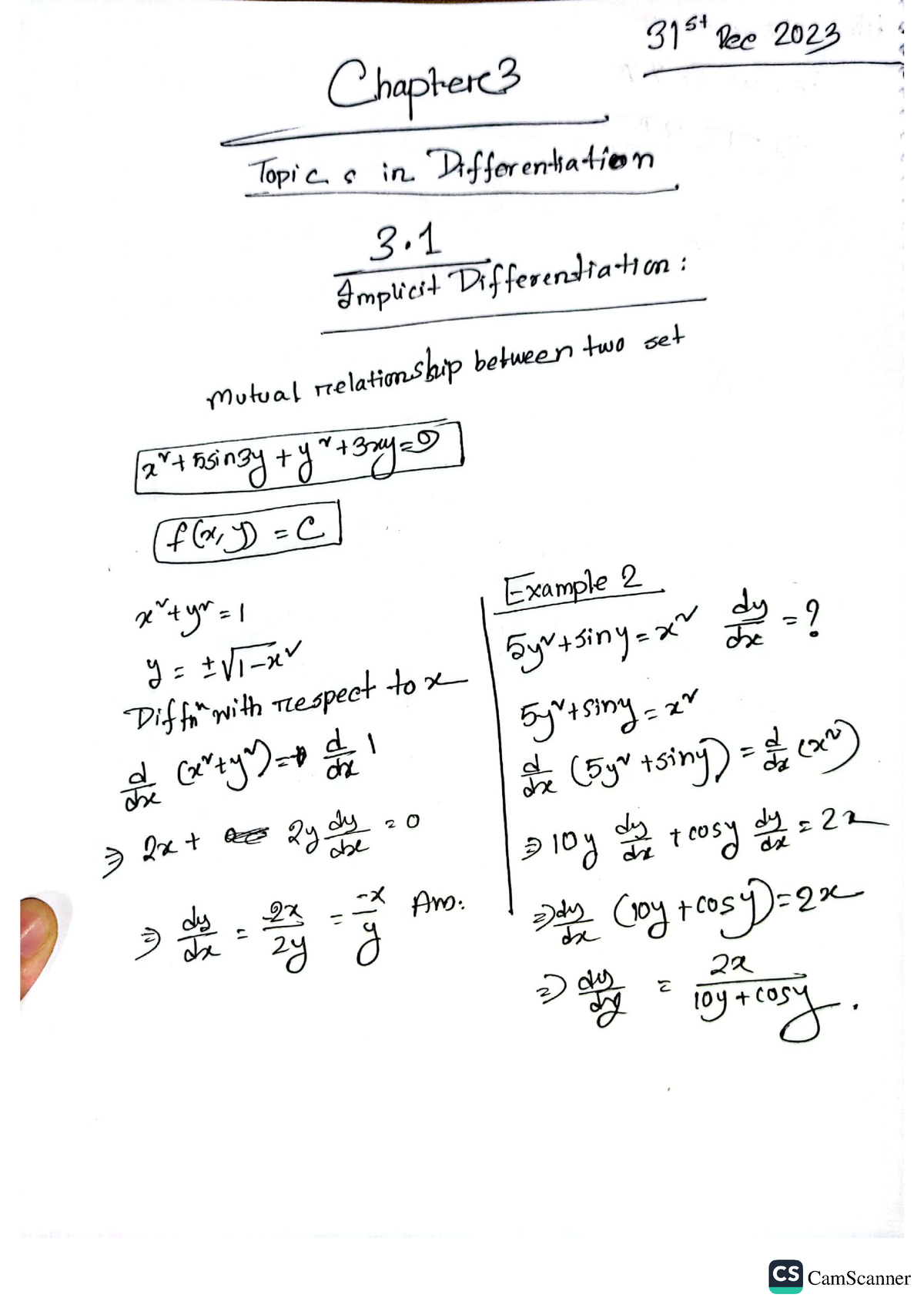 Math 120 Chapter-3 - Calculus - Studocu