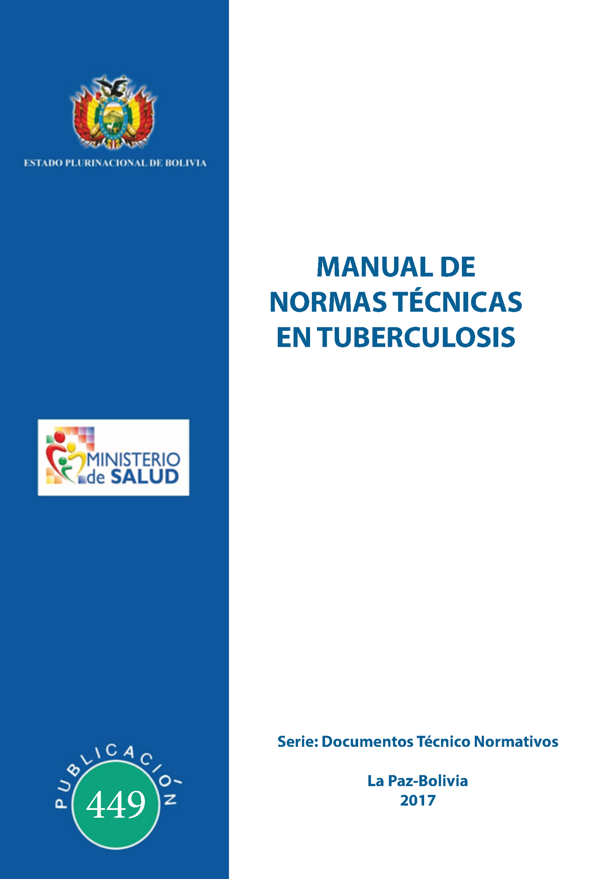 Manual De TB A Colores - MANUAL DE NORMAS TÉCNICAS EN TUBERCULOSIS ...