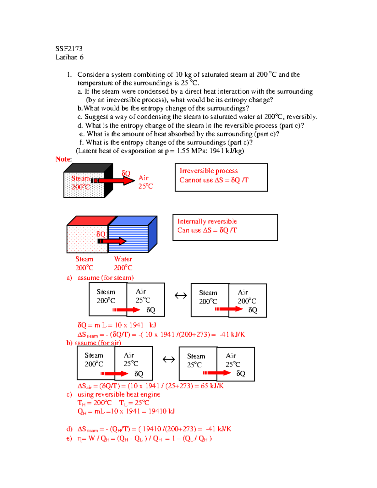 Latihan 6ans Exercise With Answer There Are 5 Questions In Paper Along With The Answer Studocu