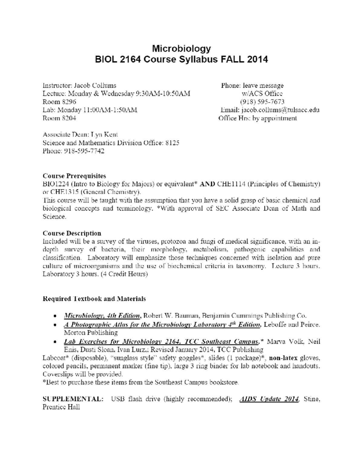 Microbiology - Blackboard - BIO 216 - Studocu