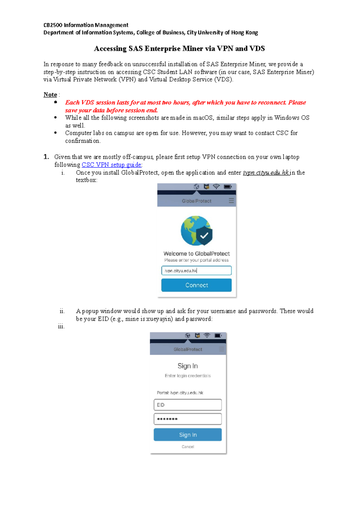 Using+SAS+EM+via+VDS+and+VPN+%28updated%29 - Department of Information ...