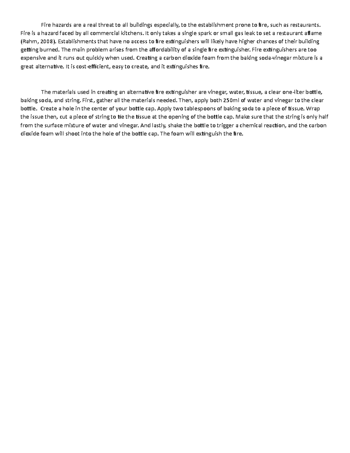 Fire hazards are a real threat to all buildings especially Fire is a