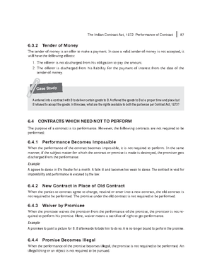 Zlib - n/a - 90 Business Law Example A, B and C are under joint promise ...