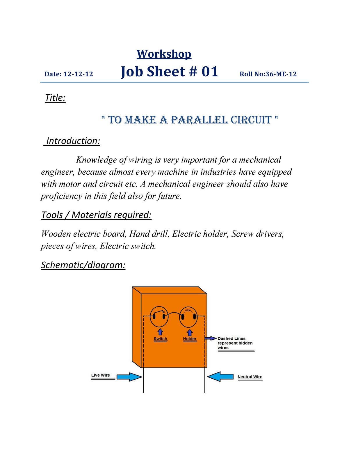 to-make-a-parallel-circuit-a-mechanical-engineer-should-also-have