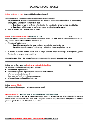 ADL2601 May-June 2022 Final Exam - UNIVERSITY EXAMINATIONS 4 JUNE 2022 ...