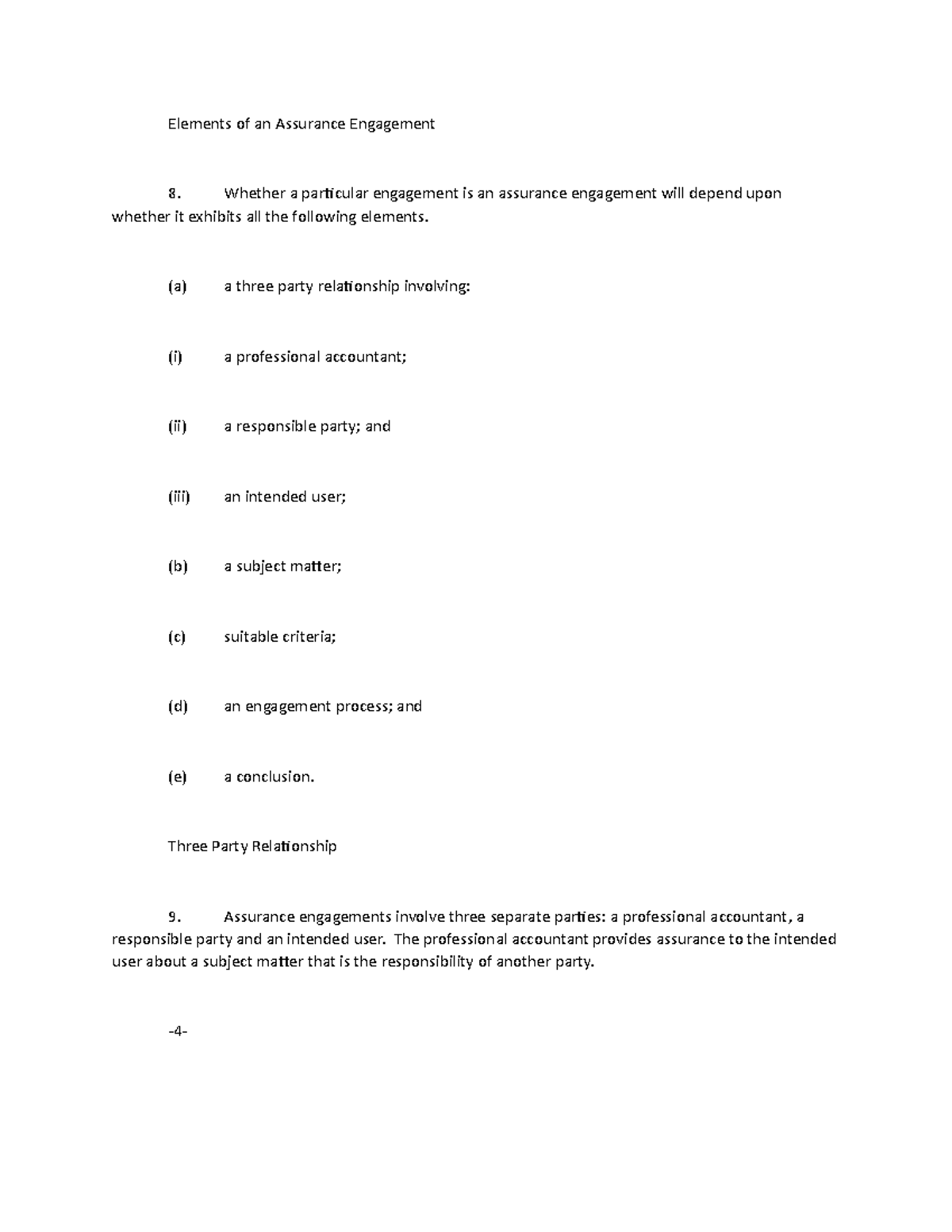 Which Of The Following Would Be Considered An Assurance Engagement Assurance engagement - Elements of an Assurance Engagement whether it