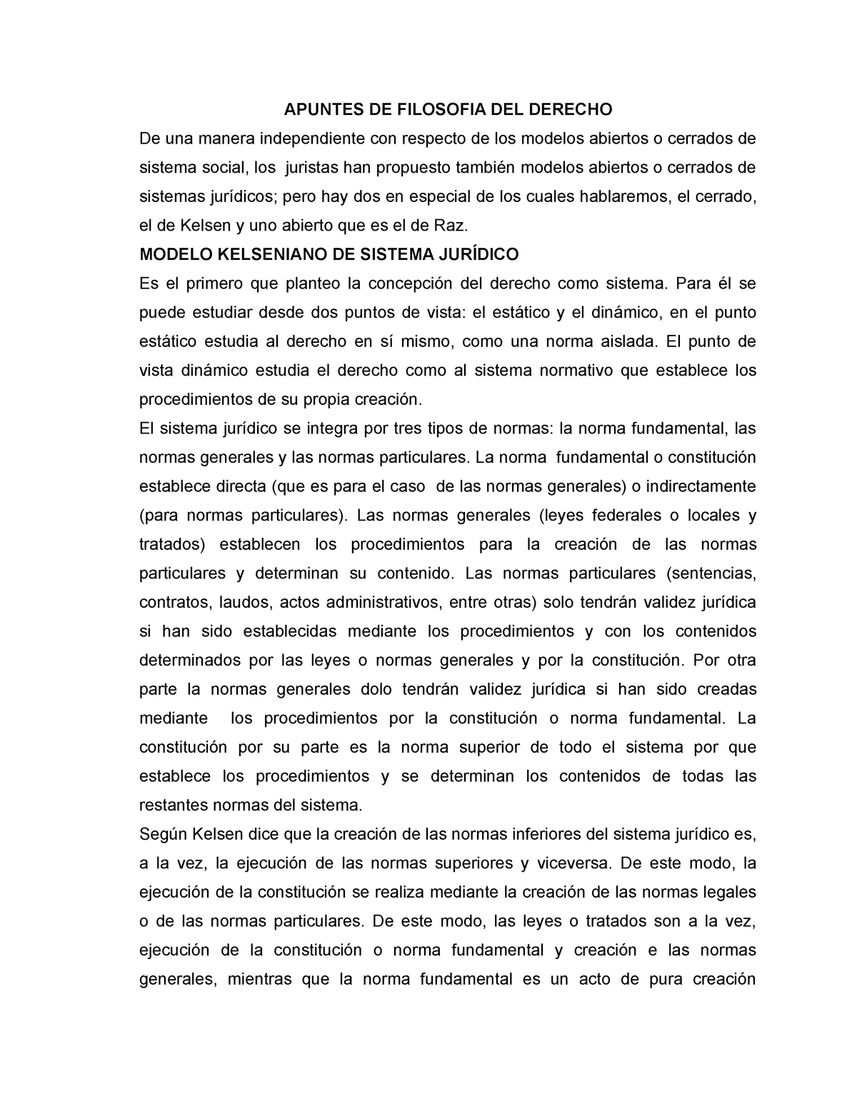 Derecho Constitucional - APUNTES DE FILOSOFIA DEL DERECHO De una manera ...