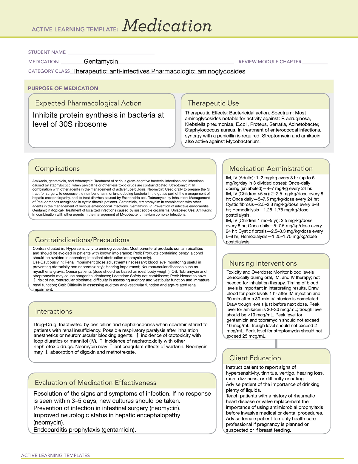 gentamycin-medication-template-active-learning-templates-medication-student-name-studocu