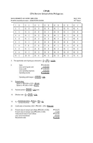 Standard Costing and Variance Analysis - Management Accounting - Studocu